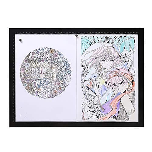 A4/A3/A2 Led Copy Board, Light Box Drawing, Drawing Light Pad with USB Cable, Art Craft Drawing Tracing Tattoo Board for Artist, Drawing, Animation, Sketch, Design