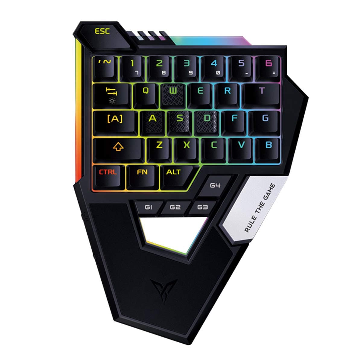 Flydigi Scorpion for Mobile Shooting Game Mechanical Keyboard One-hand Play Keyboard with Mouse Converter for iOS Android PC (English Version)