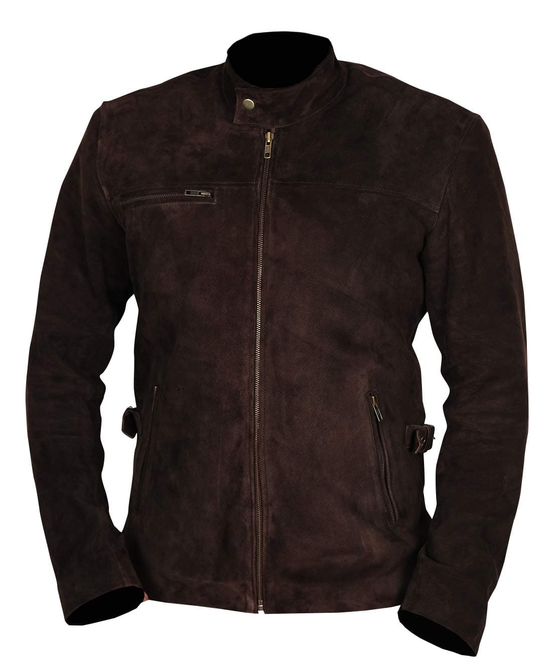 Tom Cruise Mission Impossible 3 Suede Genuine Leather Jacket
