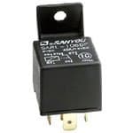 SARL-112DF Electromechanical Relay, Single Pole Double Throw, 40A, 12V, 80 Ohm, 1.1" L x 1.1" W x 1.0" H (Pack of 2)
