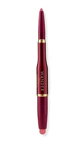 Wander Beauty Lipsetter Dual Lipstick and Liner - Flirty in Fiji - Ultra-Hydrating, Dual-Ended Cream Lipstick and Lip Liner Designed to Define, Enhance and Shape for your Perfect Pout