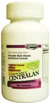 Landau Kosher Chewable Centralan (Grape Flavor) 90 Tablets