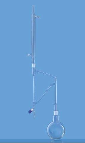 Borosilicate Glass Clevenger Apparatus 1000 ML (Glass Part only) | Essential Oil Determination Apparatus 1000 ML |