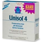 Unisol 4 Preservative Free Saline Solution - 12 fl oz