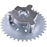 38T Sprocket Adapter Fit 415 Chain 49cc 50cc 66cc 80cc 2 Stroke Motorized Bike
