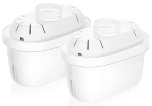 Hskyhan Alkaline Water Filter - 2022 Replacement Pitcher Water Filters, Improve PH Cartridge, 7 Stage Filtration System to Purify, Reduces Lead, Fluoride, Chlorine and More, 2 Pack