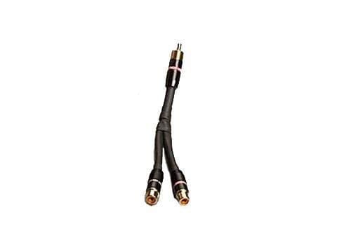 Straight Wire Symphony II Y Cables - Splitters: Single Male RCA to Double Female RCA's
