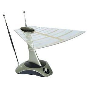 SLX Gold Digi-Top Amplified Aerial Ideal For Digital Or Analogue TV/DAB/FM Radio - Slx gold digi top amplified aerial ideal for digital or analogue tv/dab/fm radio