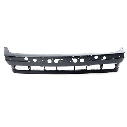 CarPartsDepot, Front Bumper Cover Primed 1989-1995 Compatible With BMW E34 5-SERIES SEDAN MODELS BM1000101 51111944630