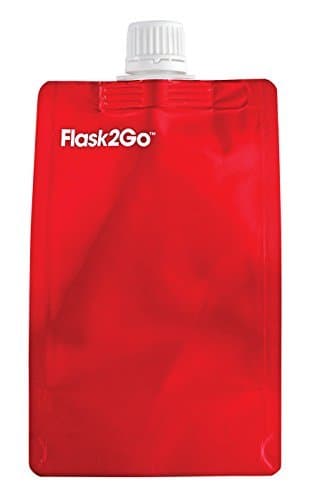 Flask2Go 6408 Disposable Flask, Set of 2, 7.5-Ounce Color: Red Model: 6408 (Home & Kitchen)