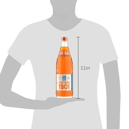 IRN-BRU 1901, A Very Special Vintage Recipe, No Caffeine, Full Sugar, Taste The First Ever IRN-BRU Recipe - 1 x 750ml Glass Bottle