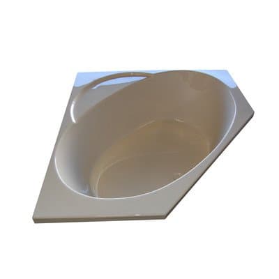 48" x 48" Soaker Corner Bathtub Finish: Bone