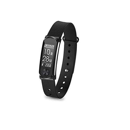 Q-Band Q-68HR Accurate Health & Fitness Tracker Watch, 100 Hours Heart Rate Monitor, Bluetooth Activity Tracker, Sunlight Readable Scratch-Resistant Big Screen, Pedometer Band