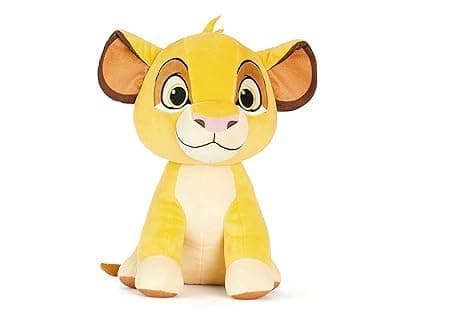Plush Soft Toy for Girls & Kids |Simba Yellow Stuffed Soft Cute Plush Animal Toy Huggable Decorative and Gift Item Cuddly & Safe for Birthdays & Holidays Soft Toy (35 cm)