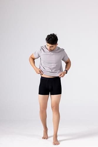 HIELABS Micromodal Regular Fit Combo Trunk for Men | Anti Odour | Ultra Soft | Breathable Micro-Modal Fabric | Ultrasoft Waistband | Pack of 2