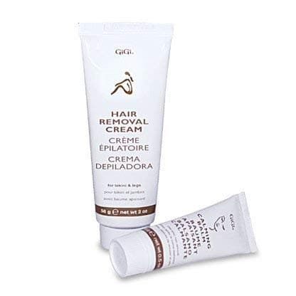 Gigi Hair Remover Cream for Bikini and Legs with Calming Balm