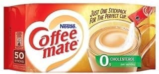Nestles Coffee Mate Original Coffee Creamer Mini Sachets Non-dairy With 0 Cholesterol, Each 3g X Pack Of 50 Servings (From USA)