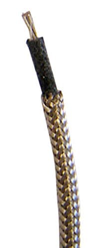 6' Gavitt Braided Shield Pre-Tinned Pushback 22 AWG Guitar Wire