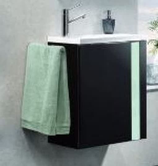 Lanzet Badmöbelanlage Vedro 50 cm, Set 2-teilig Becken und Unterschrank, Vedro