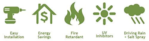 NextStone Polyurethane Faux Stone Siding Panel- Random Rock- Mountain Shadow 15.5 in. x 48 in. for Home Improvements/DIY Friendly (4-Pack)