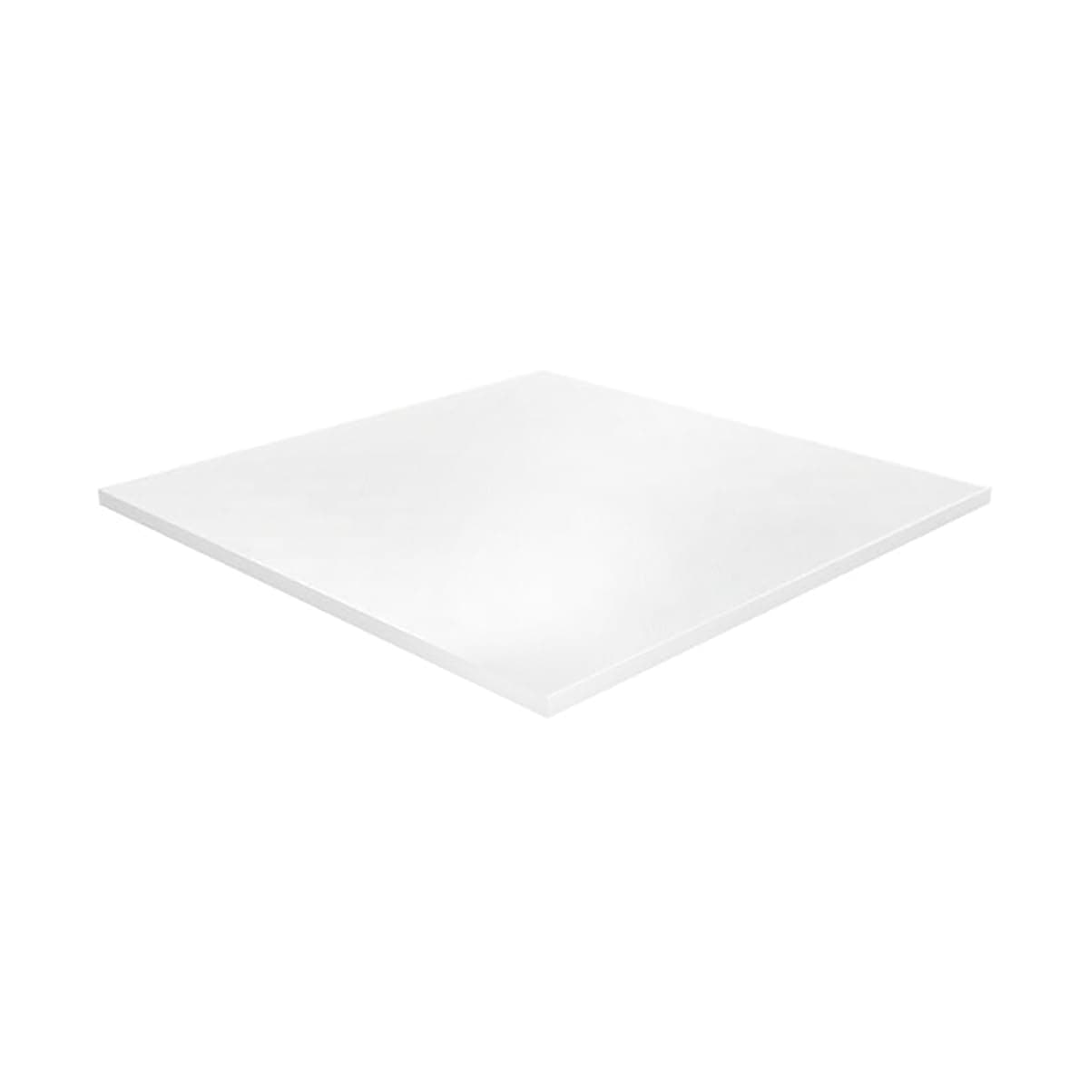 RACO Decorative Gypsum False Ceiling Tile | Ultra-Thin 595x595x7mm Design | Pack of 8 Pcs White Laminated Gypsum Ceiling Tile, Item Code 996