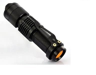 True Shopee's CREE Q5 3 LED Modes 360LM Ultra Fire Zoom Pocket Flashlight Focus Torch