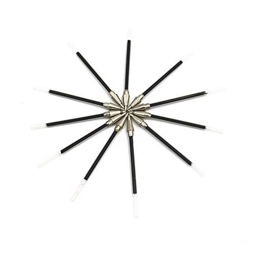 10 PCS Exchange Refills Replacement refill for Wooden Animals Ballpoint Pens (black)