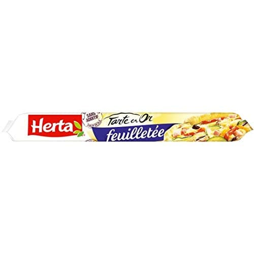 HERTA - AUTHENTIQUE Pate FEUILLETEE - Puff Pastry 235G