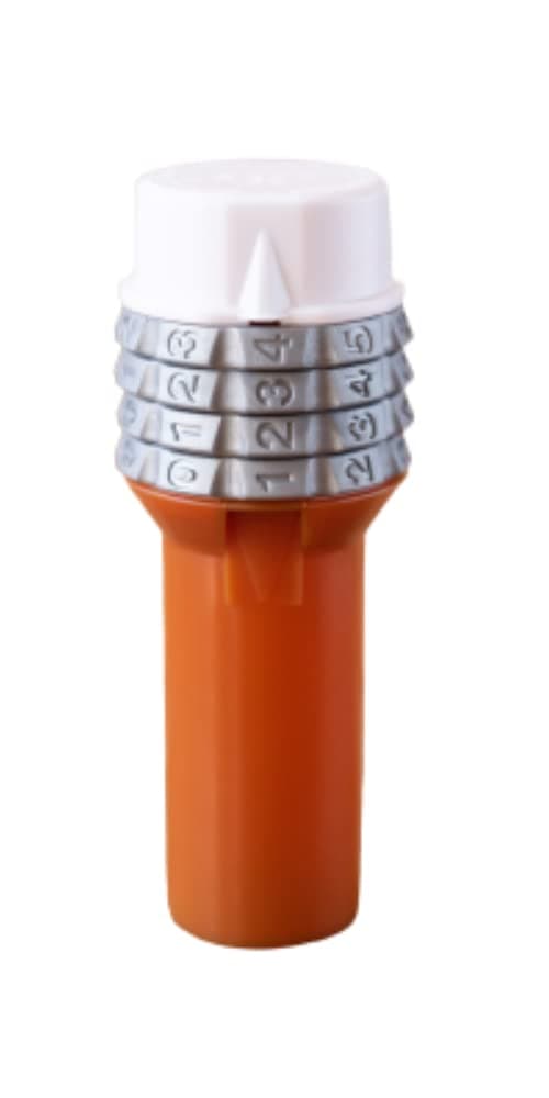 Safe Rx | Locking Pill Bottle | Pill Container Combination Lock | Tamper Evident | Child Resistant | Senior Friendly Easy Open Cap | Prescription Medication | Travel Pill Bottle | Medicine Organizer