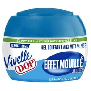 Vivelle Dop Gel Coiffant Effet Mouille Force 5 190ml (Vivelle Dop Styling Gel Wet Effect Force 5 190ml)