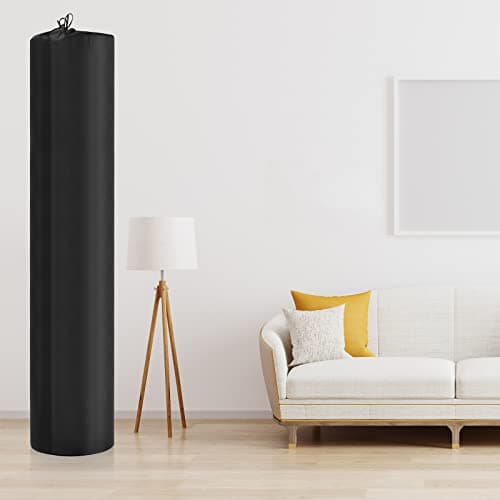 Jumbo Rug Storage Bag Fitting Rugs up to 9 x 12 Ft, Protection for Rolled Rug 24 x 130 Inch, Large Nylon Dustproof Drawstring Rug Storage Bag