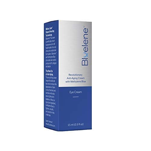 Bluelene Anti Aging Eye Cream, . Revolutionary Eye Cream Moisturizer for Wrinkles with Methylene Blue (15 ml)