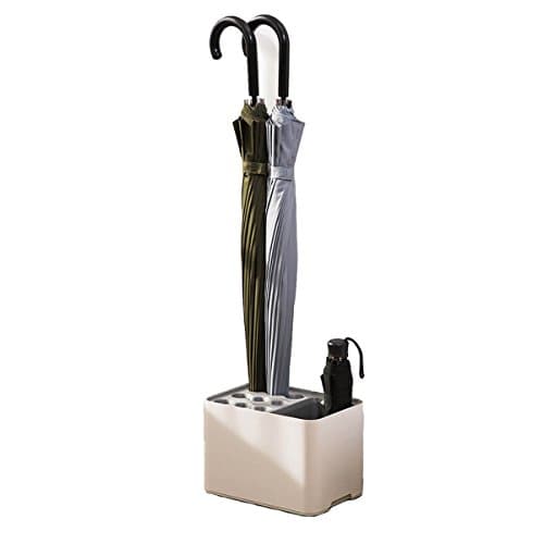 HARRA HOME Modern Design Umbrella Holder for Entryway Indoor Home Office Front Door – Umbrella Drying Racks with Removable Base Drip Tray - Small and Large Umbrellas Storage Stand Container