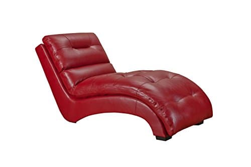 Abbey Avenue Cleo Chaise Thomas PU, Red