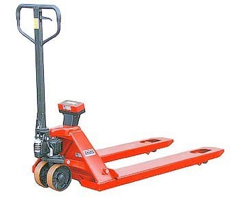 PJS-110 Pallet Jack Scale 5,000 x 2 lb Capacity, 47.5" x 6.7" Forks