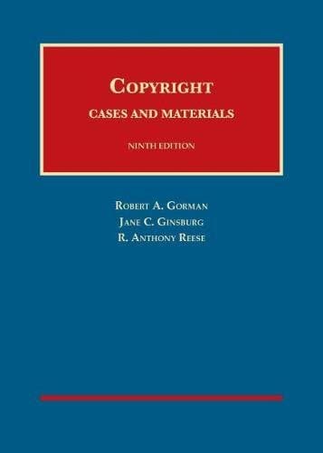 Copyright (University Casebook Series)