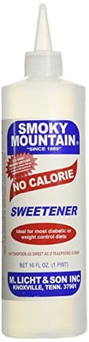 Smoky Mountain No Calorie Sweetener 16 Oz. Pack of 6