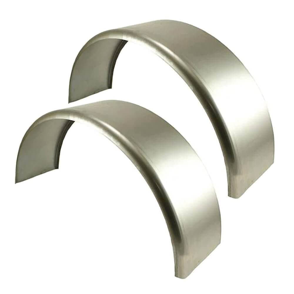 Southwest Wheel Pair of Round Trailer Fenders (14"-16" wheels)