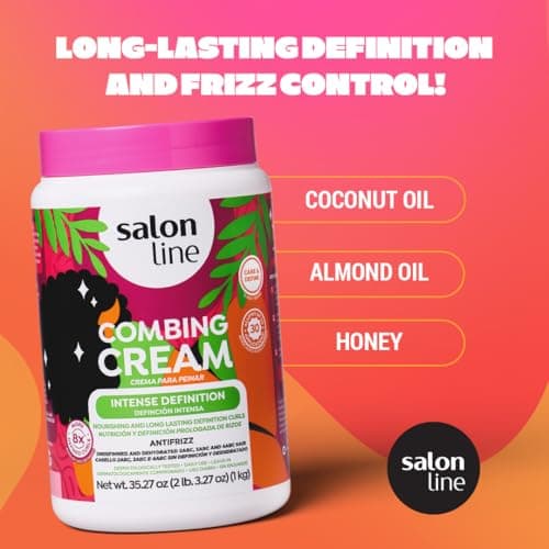 Linha Tratamento (Creme Para Pentear) Salon Line - Definicao Intensa 1000 Gr - (Salon Line Treatment (Combing Cream) Collection - Intense Definition Net 35.27 Oz)