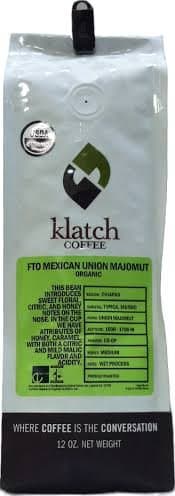 FTO Guatemala Cafe Femenino, Klatch Coffee 12 oz bag, Single Origin Whole Bean Coffee