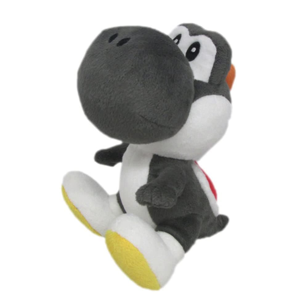 1392 Yoshi Plush, Black, 7 Inches