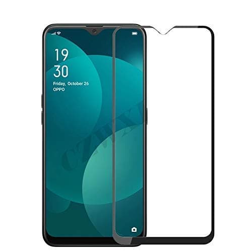 Kavacha Full 6D Glue Edge-to-Edge Screen Protection Tempered Glass for Oppo F11 (Black)