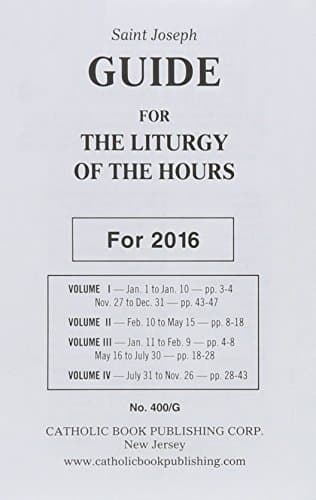 Guide for the Liturgy of the Hours Paperback – October 30, 2015