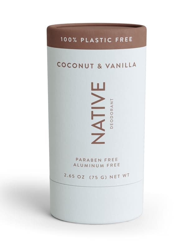 Native Deodorant Contains Naturally Derived Ingredients, 72 Hour Odor Control | Deodorant for Women and Men, Aluminum Free with Baking Soda, Coconut Oil and Shea Butter | Coconut & Vanilla