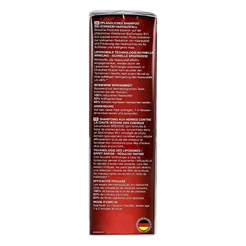 B'IOTA Laboratories Ltd Bioxsine Forte Herbal Shampoo For Intensive Hair Loss 300M