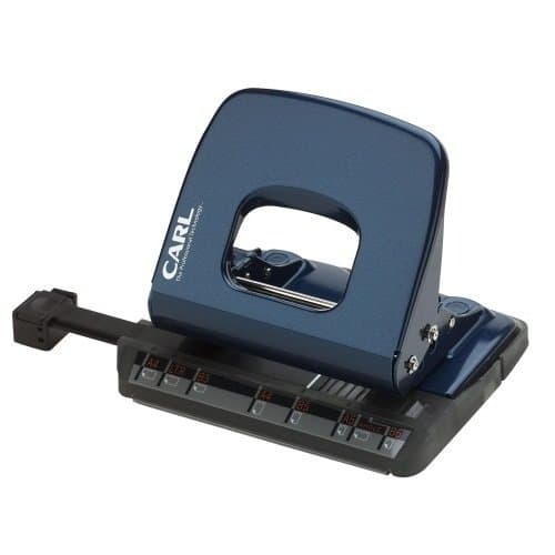 2-Hole Punch Color: Blue
