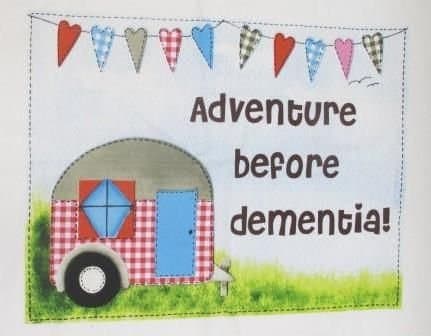 Stock4u Caravan Tea Towel Adventure Before Dementia