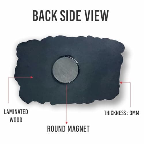 PHILIPINE Country Theme Souvenir Wooden Fridge Magnet for Refrigerator - PHILIPINE Printed Stylish Magnet for Fridge Decoration