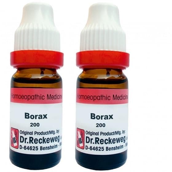 - BORAX 200 11ML German Remedy (Pack Of 2)