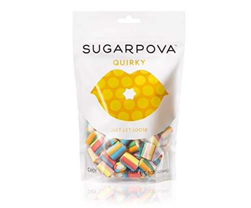 Sugarpova Quirky Strawberry and Vanilla Gummy Candy - 6 Count Case